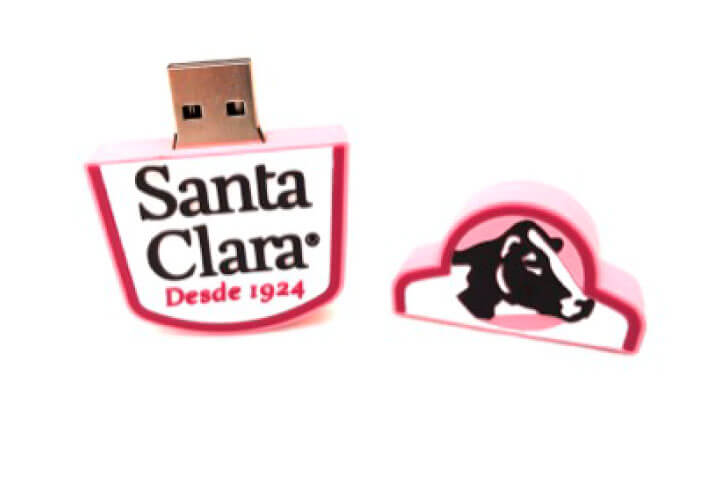 promocionales USB con logo impreso